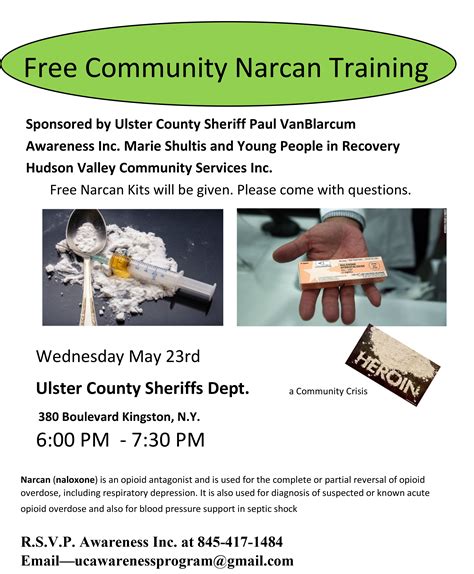 Albany County Sheriff's Office host free Narcan training